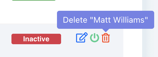 Delete User